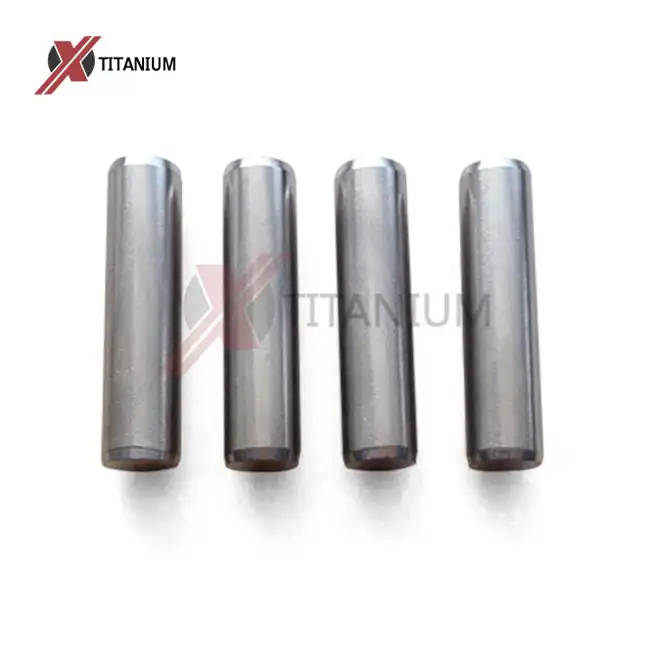 How to hold titanium dowel pins in place?